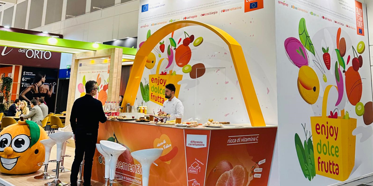 Enjoy Dolce Frutta: migliaia di contatti per la frutta fresca made in UE